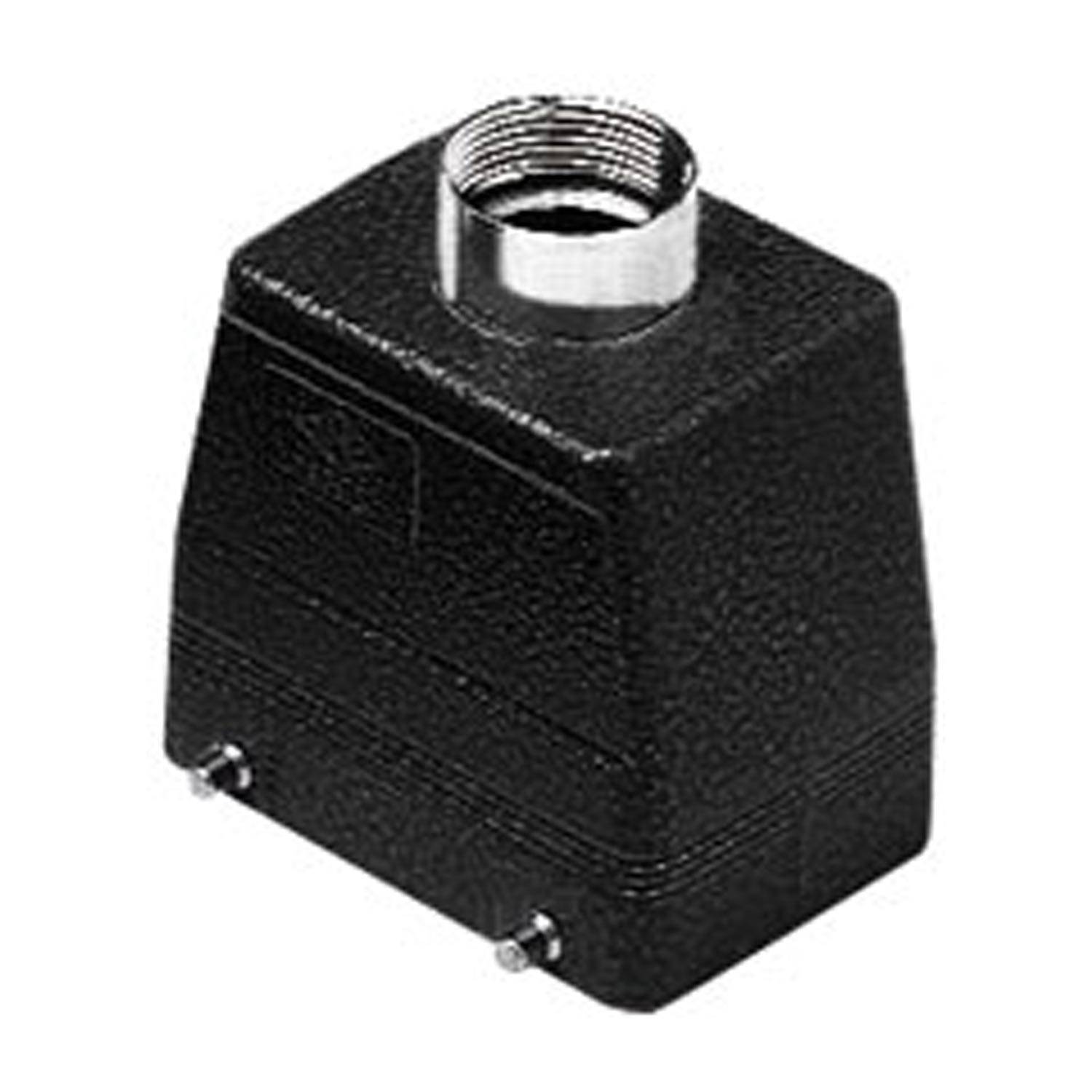 Tüllengehäuse, hoch, Größe 66.40, W-Type Alu, 4 Bolzen, 1xM32 gerade - 1 Stück