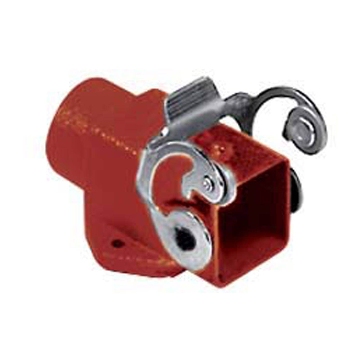 Anbaugehäuse, gewinkelt, Größe 21.21, 180°C Zink, 1 Bügel Edelstahl, 1xM20 seitlich, geschlossen Boden - 10 Stück