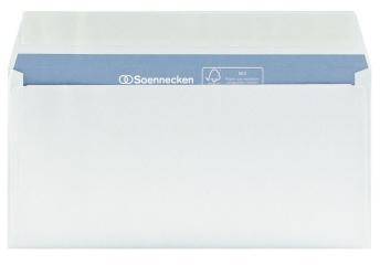 Soennecken Briefhülle Premium 1315 DIN lang oF hk weiß 25 St./Pack.