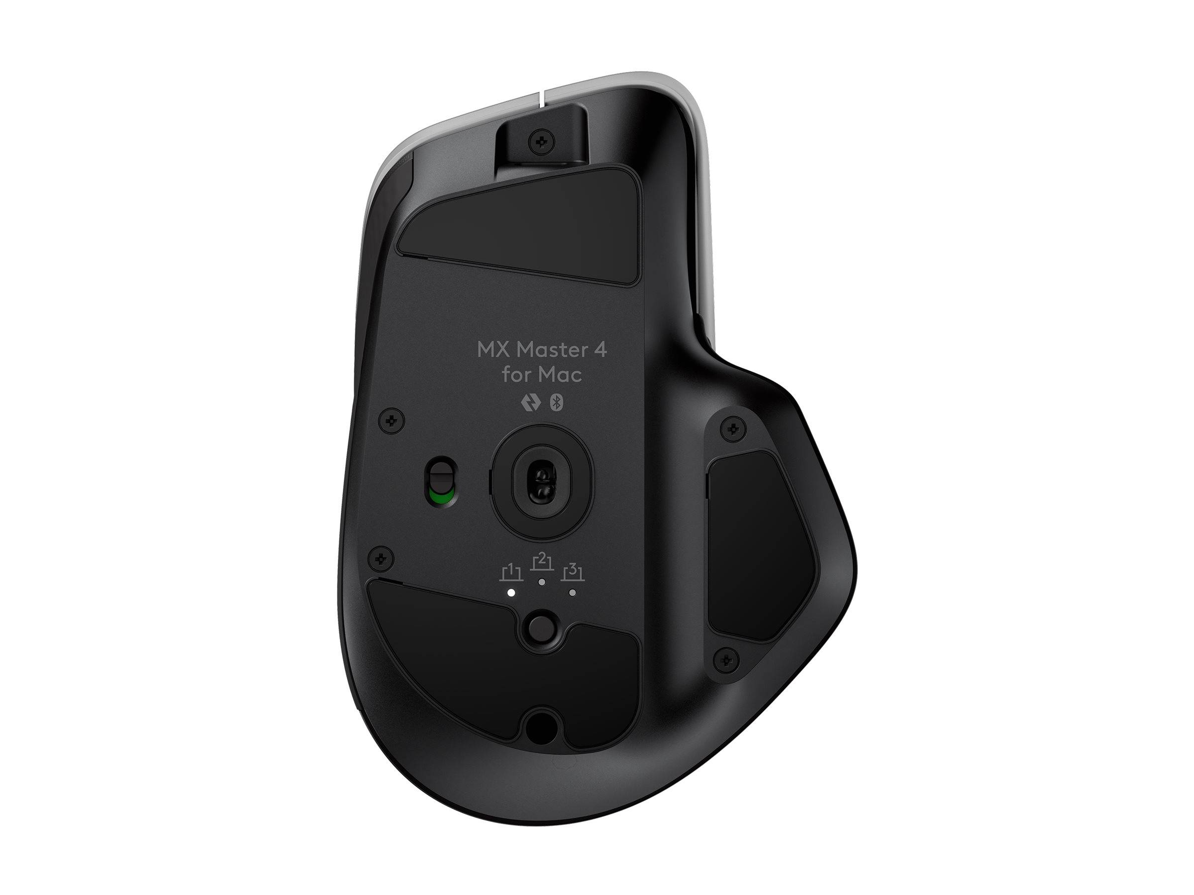 Logitech MX Master 4, Kabellose Maus für Mac, schwarzDPI (Mindest- und
