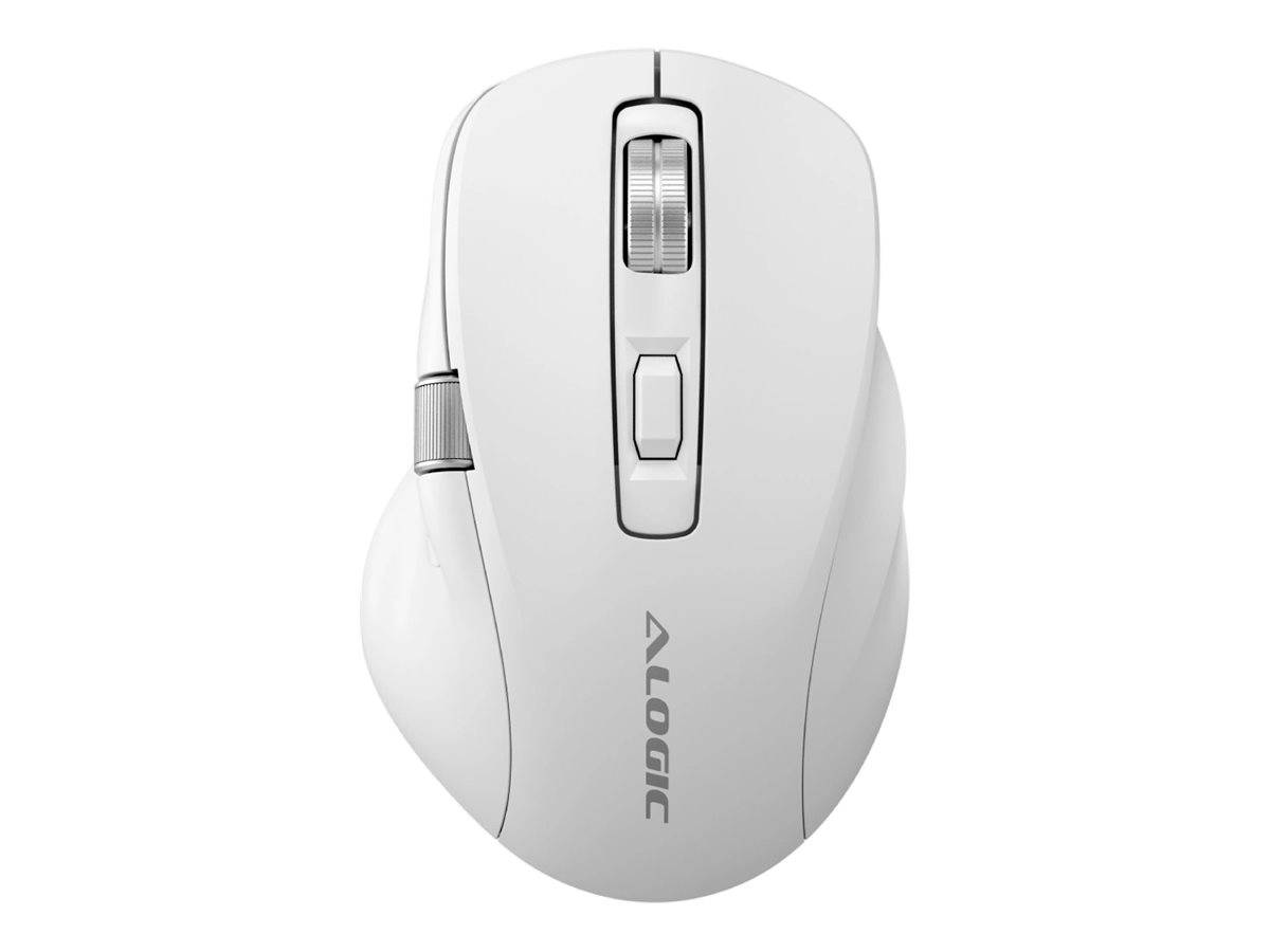 Alogic Apex Wireless Mouse USB C 125-1000Hz 700mAh weiß
