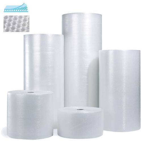 Luftpolsterfolie 3-lagig Breite 1500mm Länge 100m S.90µ Transparent TRANSPAK