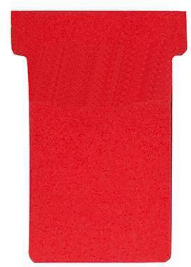 Franken T-Karte TK201 Größe2 84x48mm rot 100 St./Pack.