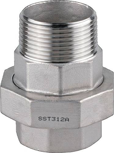 Verschraubung EN 10226-1 NPS 3/4 Zoll kon.dichtend 57mm 14mm 17mm SPRINGER