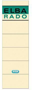 ELBA Ordneretikett 100420953 kurz/breit sk chamois 10 St./Pack.