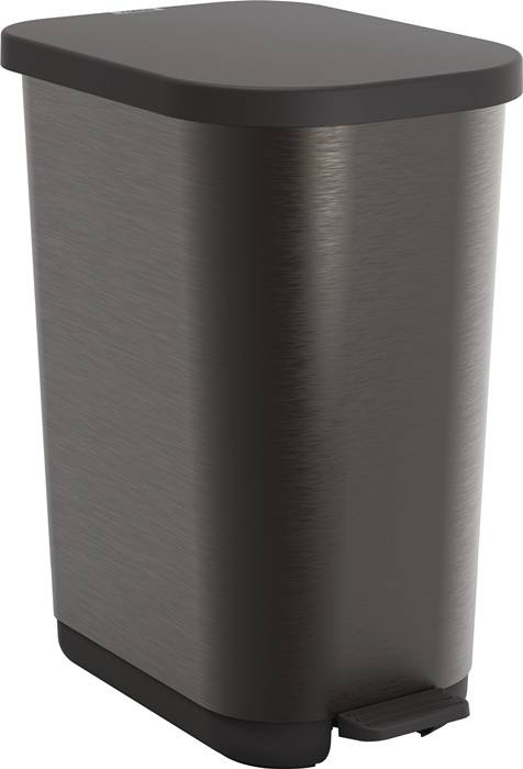ROTHO 1061011102 Tretabfallsammler RIBO 35l H513xT285mm Ku.graphit ROTHO verst