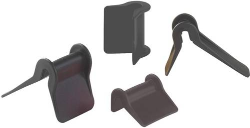 Kantenschutzwinkel Maße 64x38x55x22mm PE rot TRANSPAK