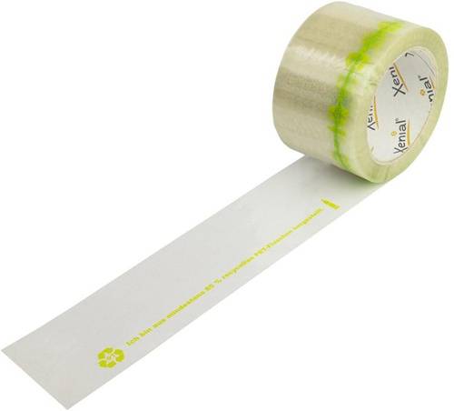 Klebeband Breite 75mm Länge 100m Stärke 37µ transparent recyceltes PET TRANSPAK