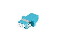 Lanberg Fiber Optic Adapter MM LC/UPC DUPLEX OM3 - Adapter - Multimode-Faser