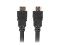 Lanberg CA-HDMI-11CC-0005-BK - 0,5 m - HDMI Typ A (Standard) - HDMI Typ A (Standard) - 3D - 10,2 Gbit/s - Schwarz