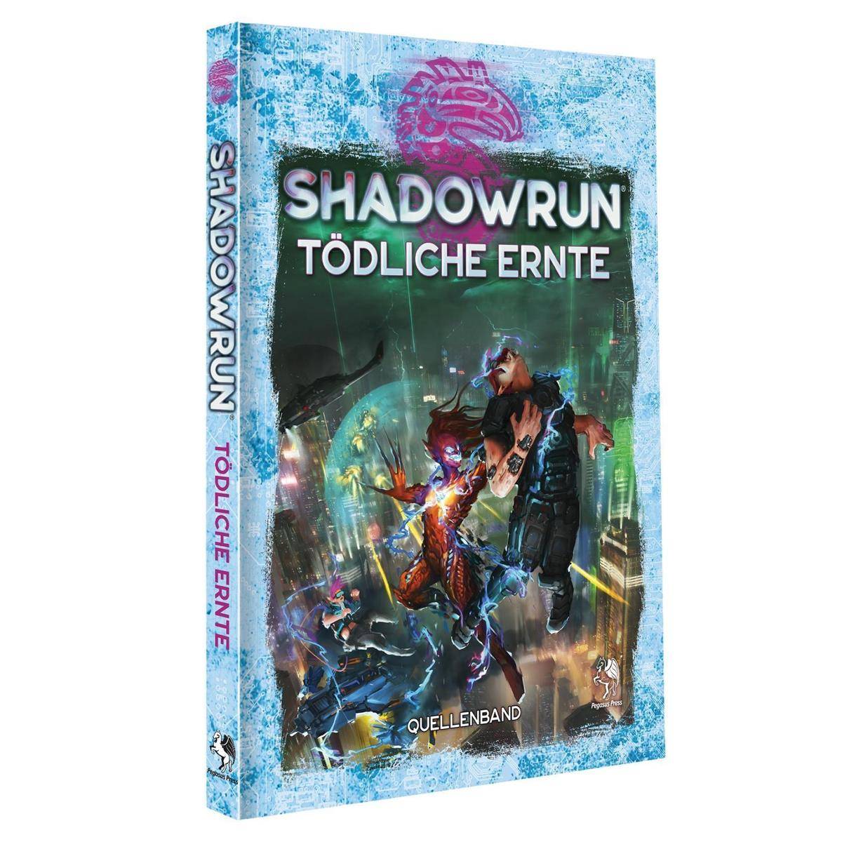 Buchcover von „Shadowrun: Tödliche Ernte