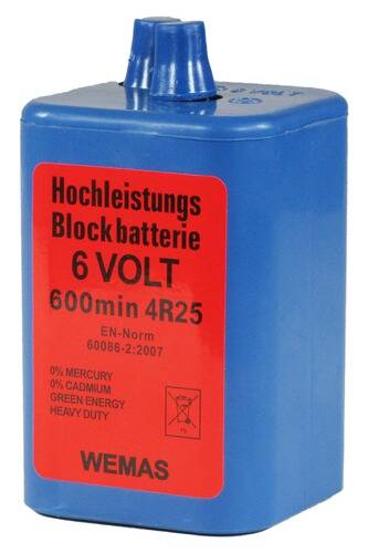 Trockenbatterie 6 V, 7 AH (Preis inkl. Entsorgung !)