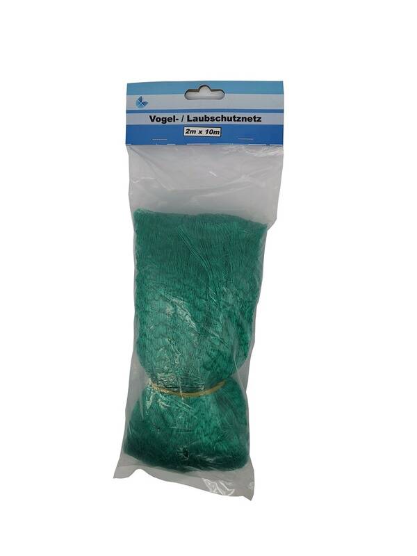 Vogel- /Laubschutznetz, 4 x 5 m, dunkelgrün, HDPE 7 g/m, Maschengröße 15 x 15 mm