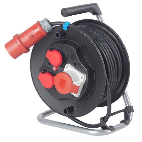 Kabeltrommel, Kunststoff, 25 m, H07RN-F 5G1,5