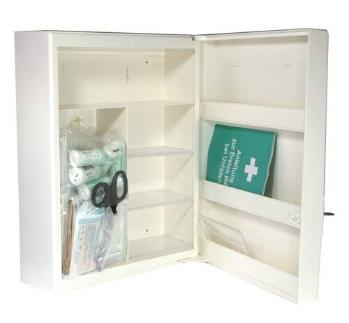 Verbandsschrank mit Füllung, nach DIN 13157