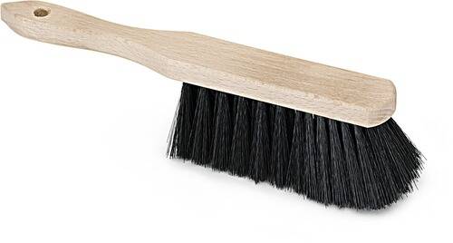 Handfeger, Haarmischung, 5 x 11 Reihen, 280 mm, Flachholz