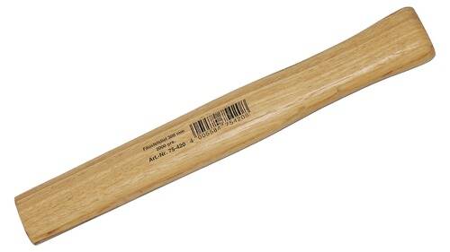 Holzgriff mit Barcode und Text, einschließlich der Länge „360 mm