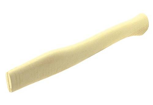 Eine Nahaufnahme eines geraden, länglichen Stücks hellfarbigen Holzes, möglicherweise ähnlich einem Gehstock oder Stock.