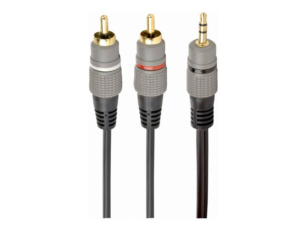 Gembird Cablexpert Select Plus Series - Audiokabel - RCA männlich zu 3,5 mm Stereo männlich