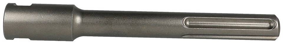 Eine Nahaufnahme eines zylindrischen Metallobjekts mit einer strukturierten, leicht reflektierenden Oberfläche, wahrscheinlich Teil einer mechanischen oder industriellen Komponente.