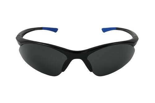 Eine gelbe Starrett-Tiefschnitt-Bimetall-Lochsäge mit gezackten Zähnen, mit Firmenlogo und Größenmarkierungen.