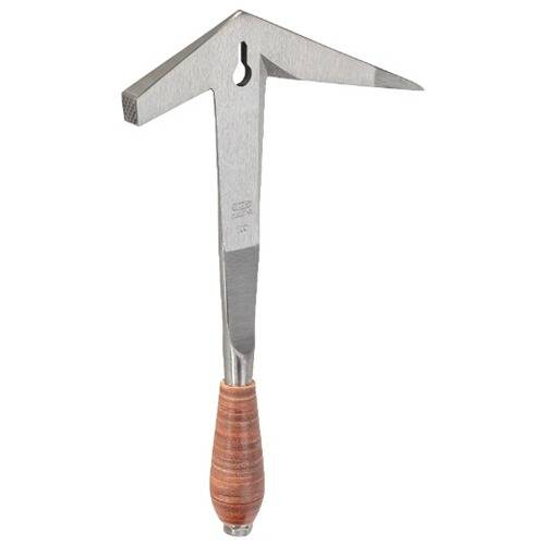 PICARD Schieferhammer 207 R XL, Nagelzug, Rheinische Form, Ledergriff, Handgeschmiedet