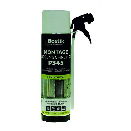 Sprühdose mit Montageschaum „Bostik Montage Bären Schnell 2K P345