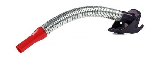 Metallischer flexibler gewellter Schutzschlauch mit gerillter, glänzender Oberfläche, typischerweise zur Schutzung von Elektroleitungen verwendet.