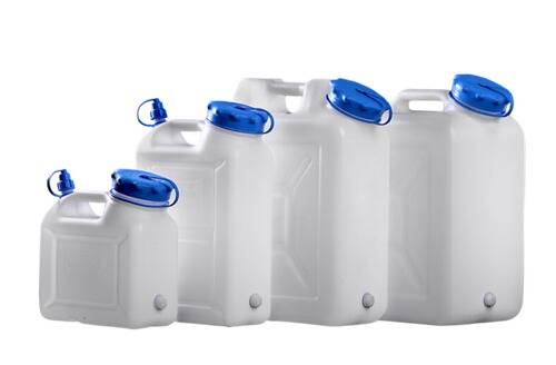 hünersdorff Weithals-Kanister 31 L HD-PE naturfarben, mit UV-Schutz