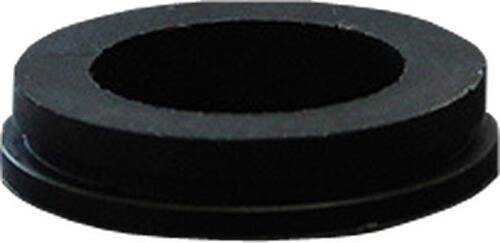Ein schwarzer Gummidichtring mit kreisförmiger Form, der häufig als Dichtung in mechanischen Anwendungen verwendet wird.
