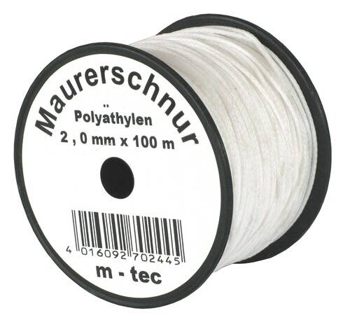 Eine Spule mit der Bezeichnung „Maurerschnur