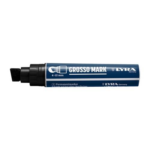LYRA Permanent-Marker 4-12 mm, schwarz