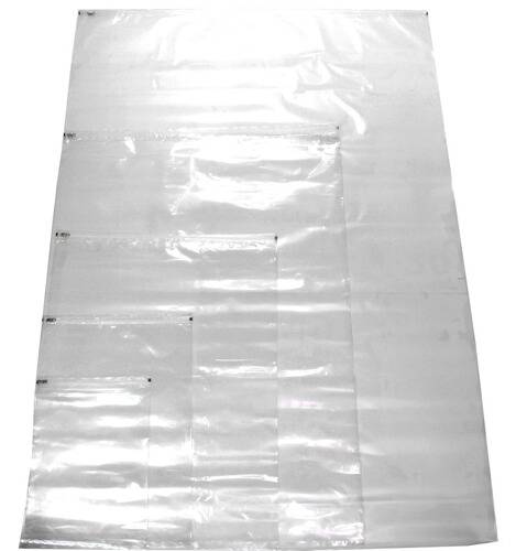 Eine durchsichtige Hängelagerungstasche mit mehreren Fächern, die zum effizienten Organisieren verschiedener kleiner Gegenstände entwickelt wurde.