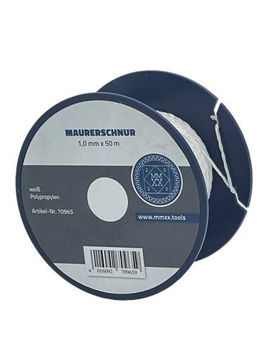 Rolle Maurerschnur, bezeichnet mit „MAURERSCHNUR