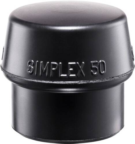Schwarzer zylindrischer Gegenstand mit der Bezeichnung „SIMPLEX 50