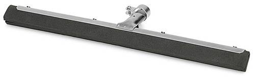 Ein silberner metallischer Scharnier, das an einem langen, dunklen rechteckigen Objekt befestigt ist, das üblicherweise in mechanischen Geräten oder industriellen Umgebungen verwendet wird.