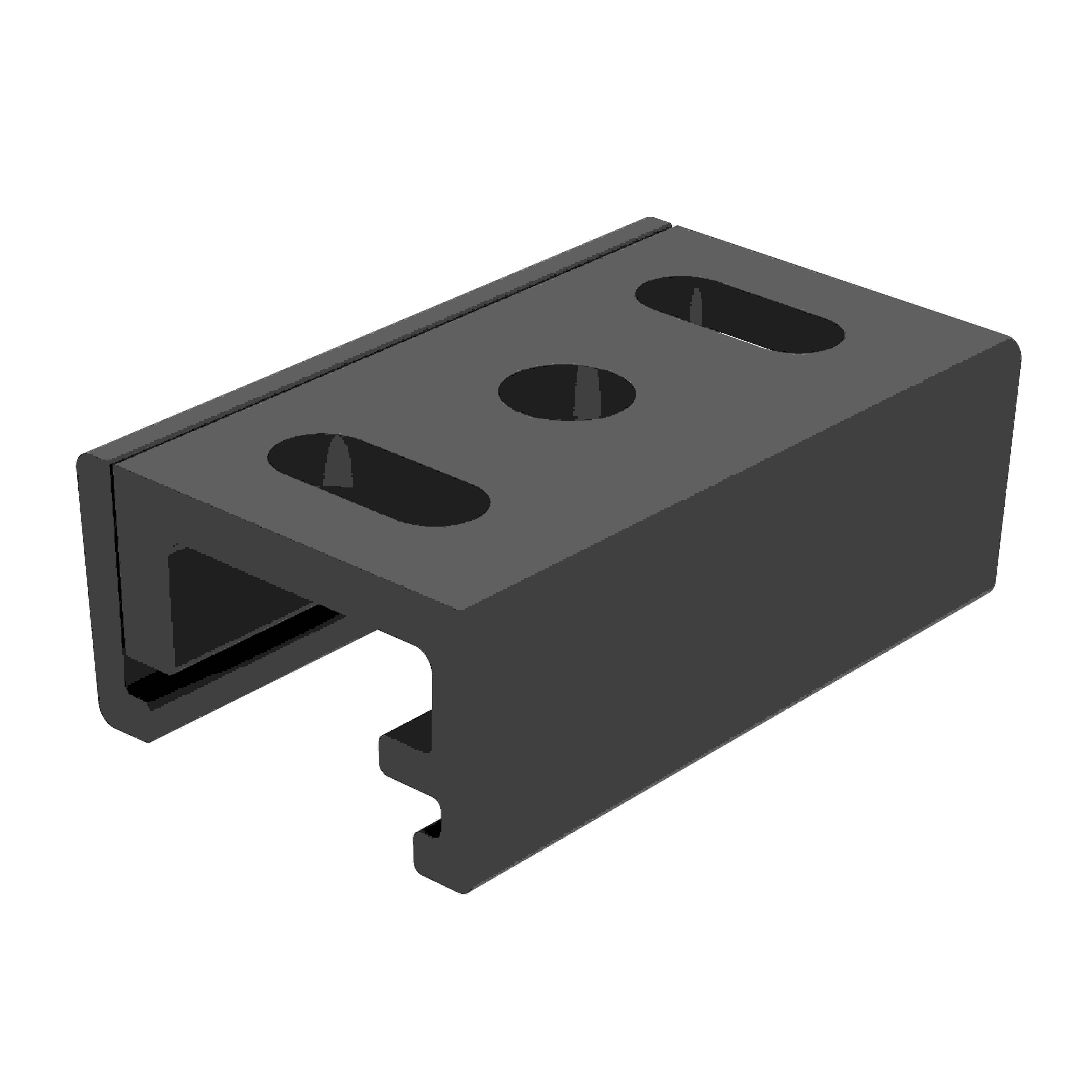 EGLO MONTAGECLIP ZU 3-PHASENSCHIENE SCHWARZ, 1 Stk.