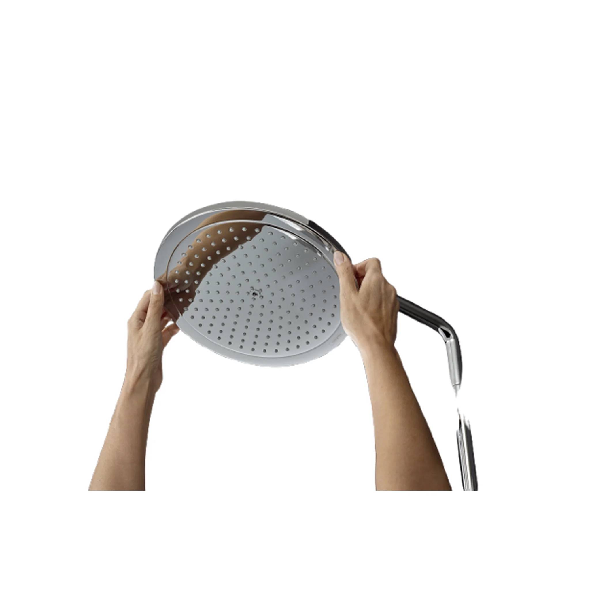 hansgrohe Croma Select S Showerpipe 280 1jet EcoSmart mit Thermostat, Chrom, 1 Stk.