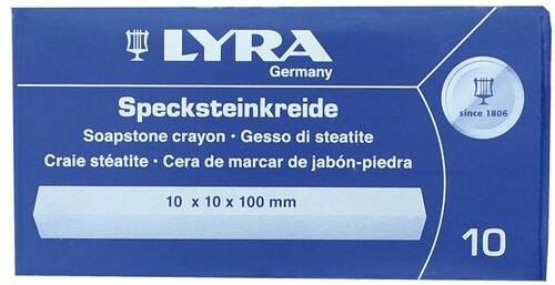 „LYRA Germany, Specksteinkreide, Specksteinkreide, 10 x 10 x 100.