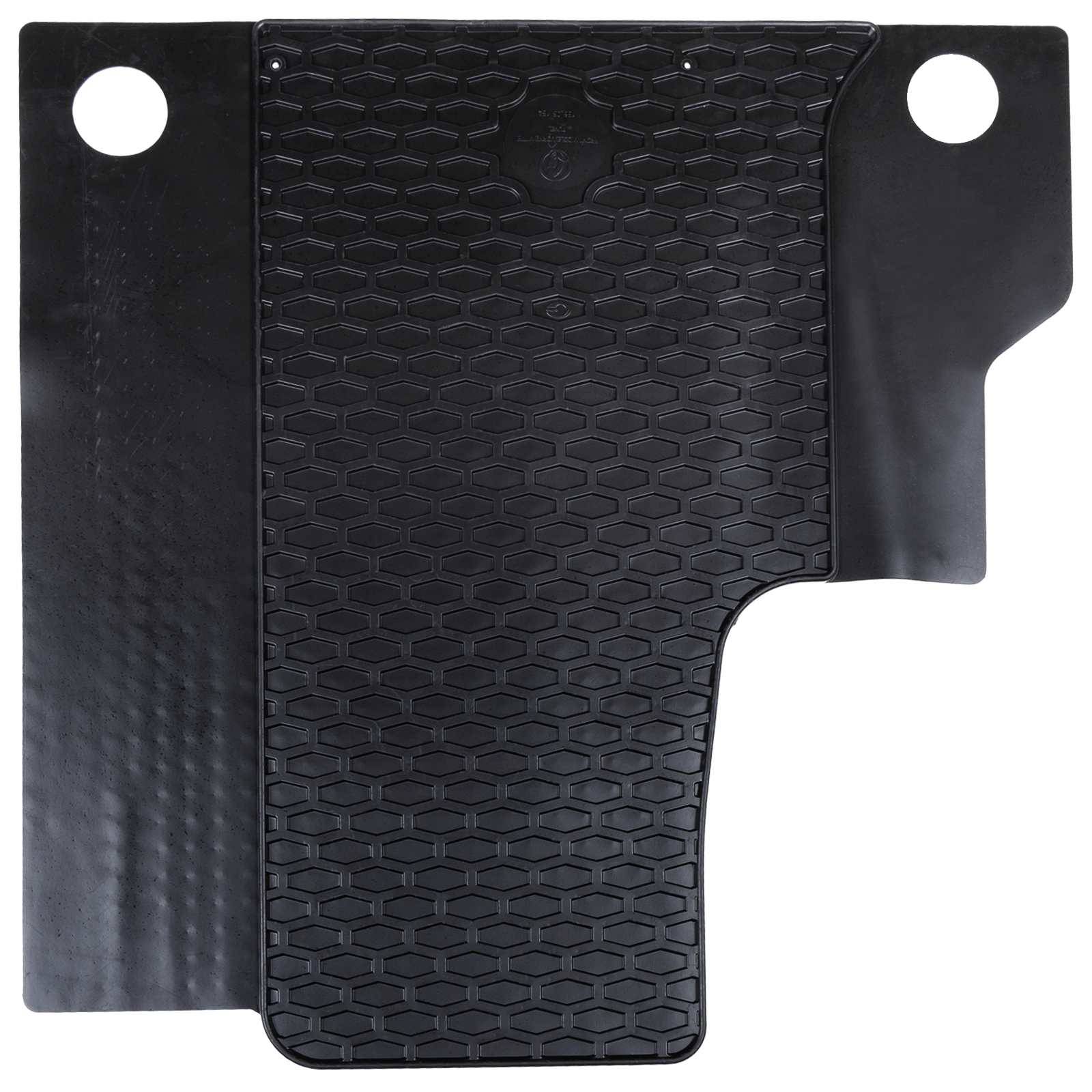 vidaXL Autofußmatte 3 pcs Schwarz Geeignet für VW CRAFTER 2017- Gummi