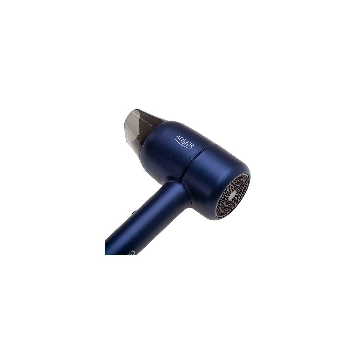 Adler AD 2279 Haartrockner mit 2 Luft- & Temperaturstufen, 1800 W, Navyblau