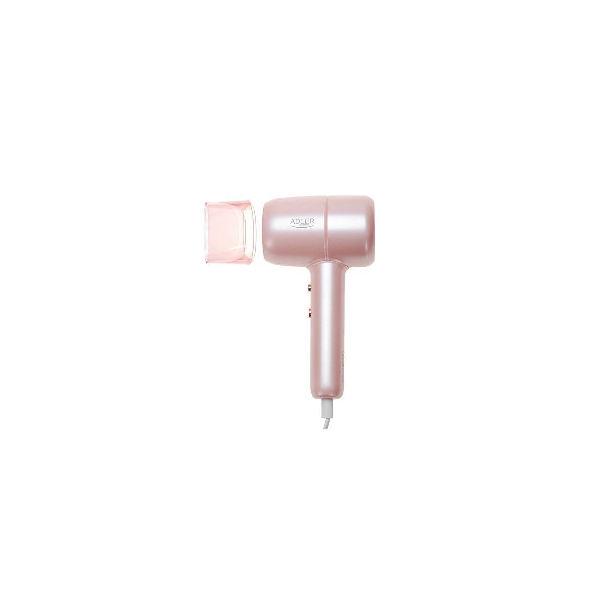 Adler AD 2279 Haartrockner mit 2 Luft- & Temperaturstufen, 1800 W, Pink