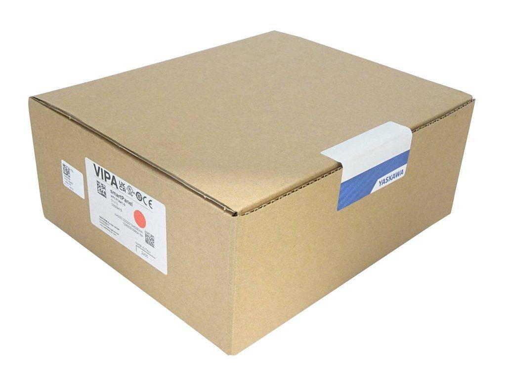 Eine Kartonschachtel mit einem Etikett „VIPA