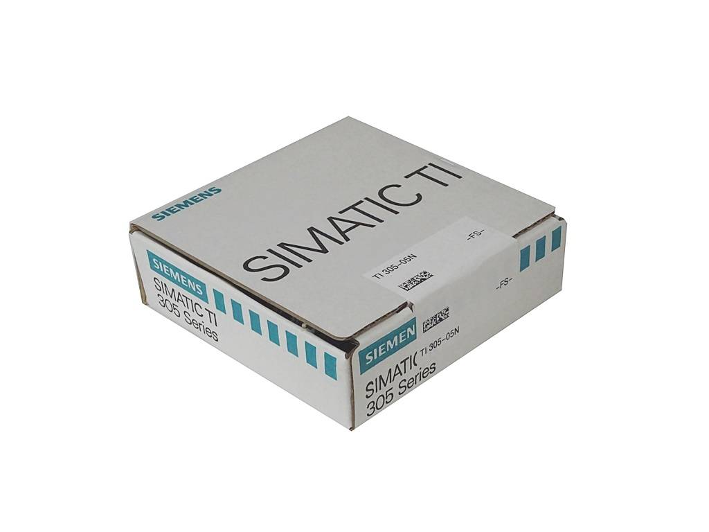 Verpackte Siemens SIMATIC T1 305 Series Produktverpackung auf weißem Hintergrund.