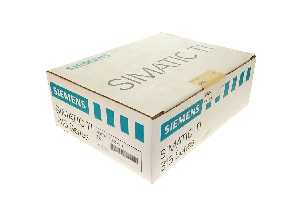 Siemens SIMATIC T1 315 Series Produktverpackung auf weißem Hintergrund dargestellt.