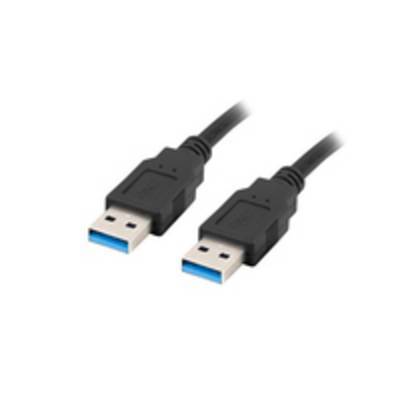 LANBERG USB-A M/M 3.0 Kabel 1,0m schwarz Multimedia-Technik USB-Kabel
