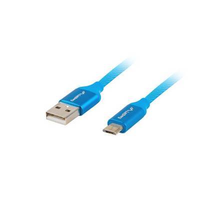 LANBERG USB Micro(M)->USB-A(M) 2.0 Kabel 1,8m PREMIUM QC 3.0 Multimedia-Technik USB-Kabel