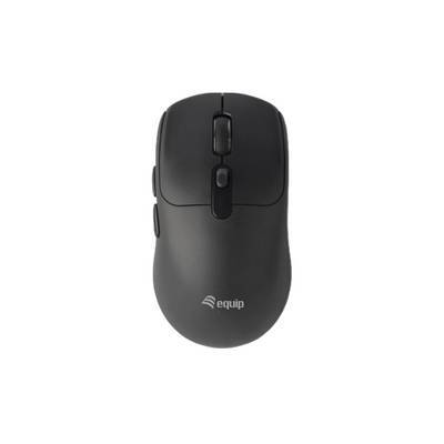 Equip Kompaktmaus Wireless Dual Mode 6Btn L+R schwarz Eingabe / Ausgabe Mäuse & Tastaturen