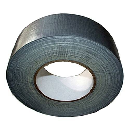 Allzweck-Klebeband T004, silber - 50 mm x 50 m - Wasserdichtes Gewebe - Hohe Klebkraft