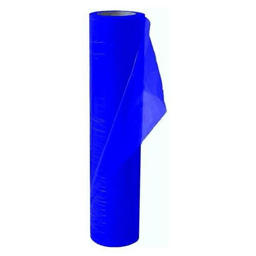 PE-Schutzfolie 500 mm x 100 m, blau - Selbstklebend & UV-beständig - Glasschutzfolie